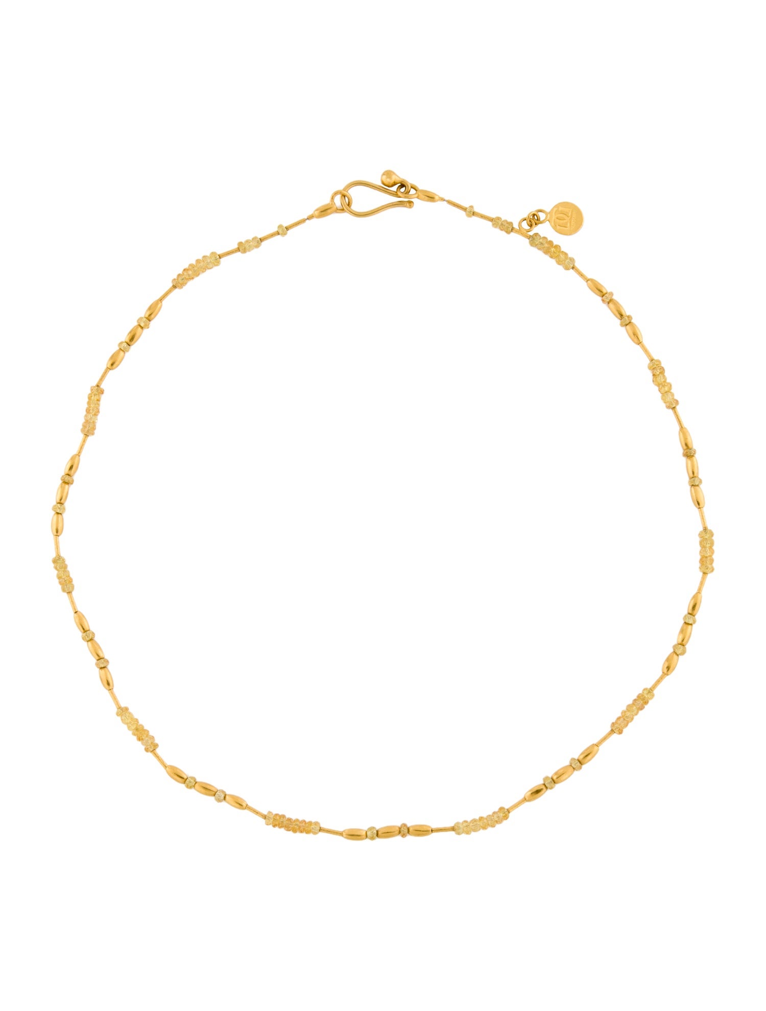 Gurhan 24K Sapphire Beaded Necklace