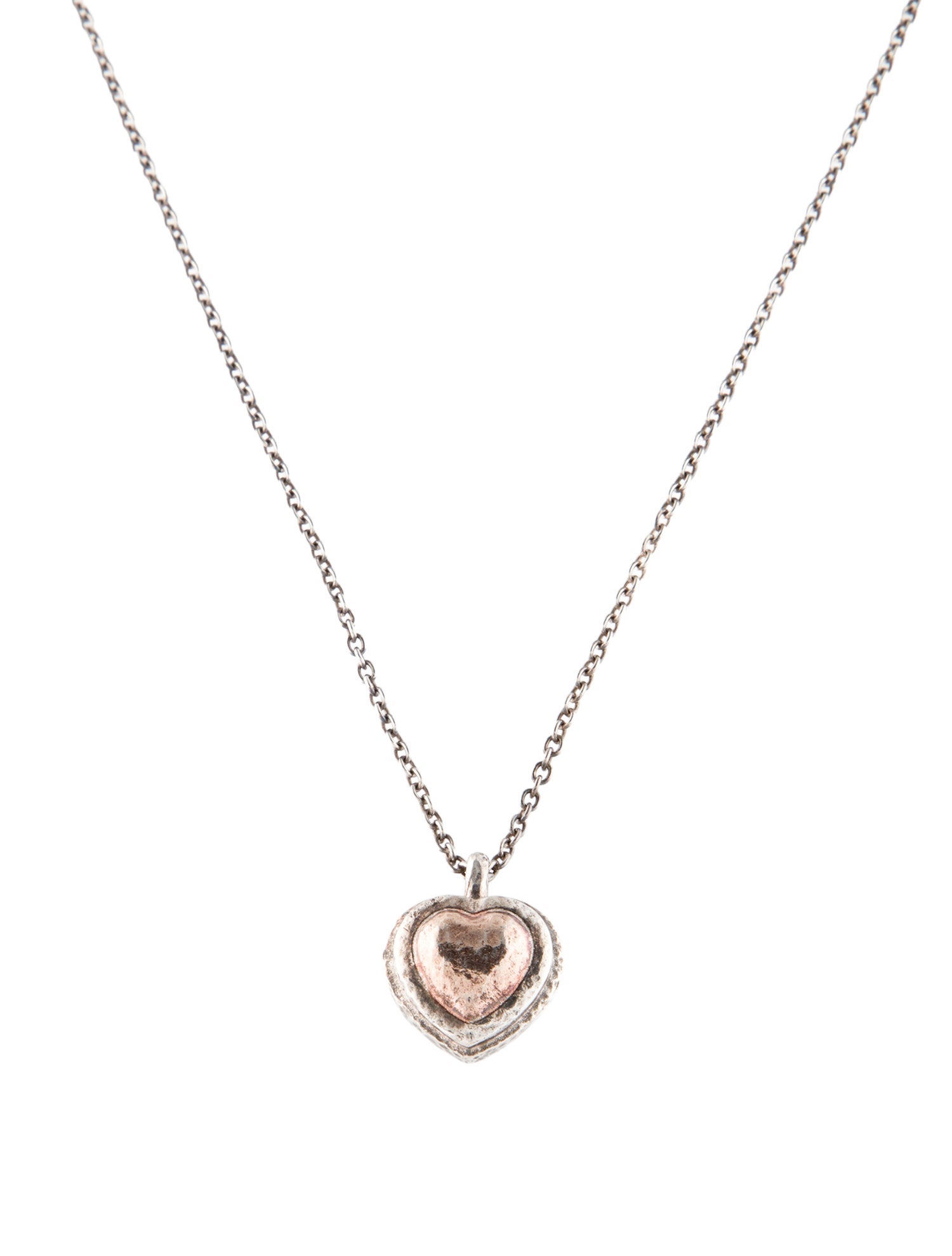 Gurhan Heart Pendant Necklace