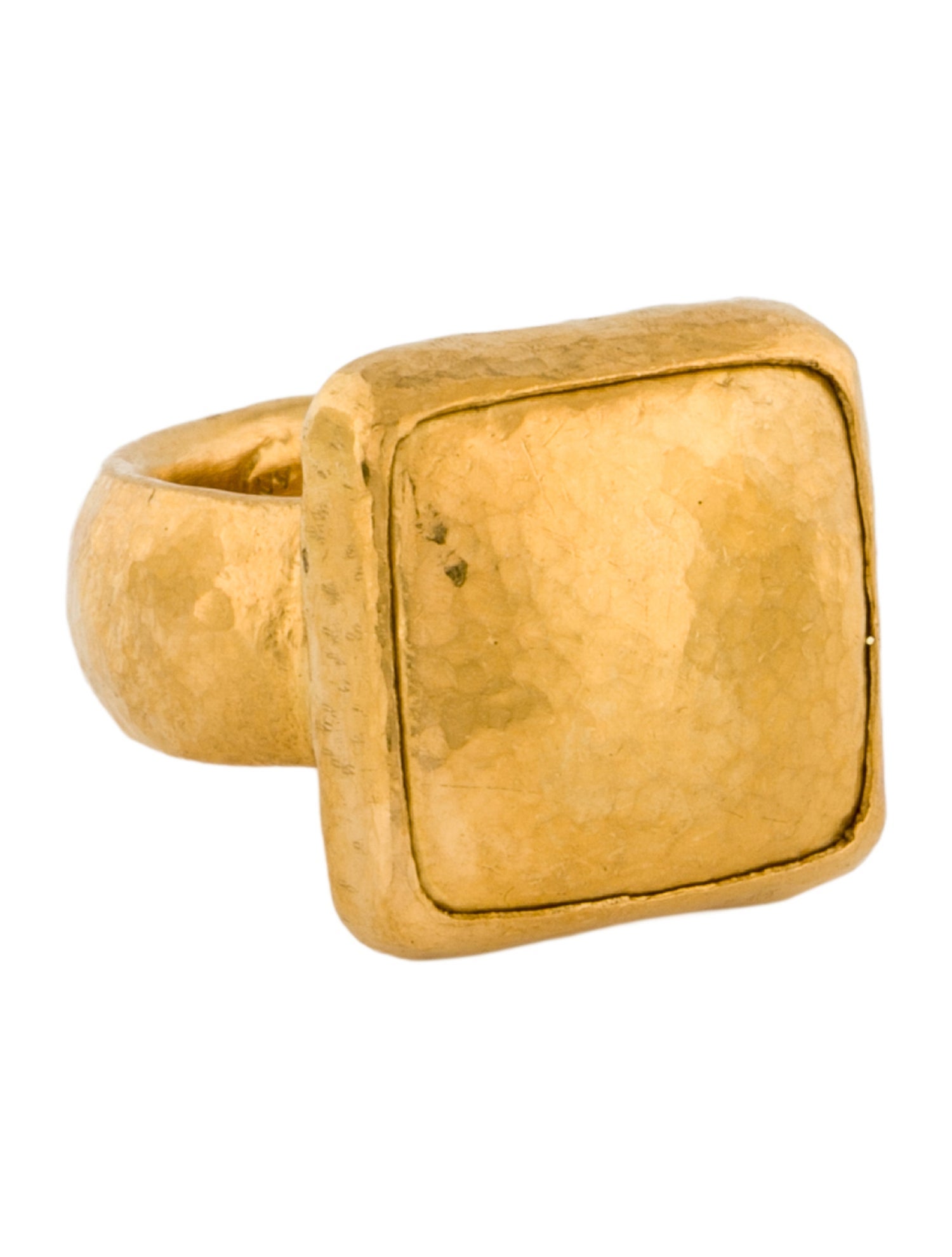 Gurhan 24K Square Dome Cocktail Ring