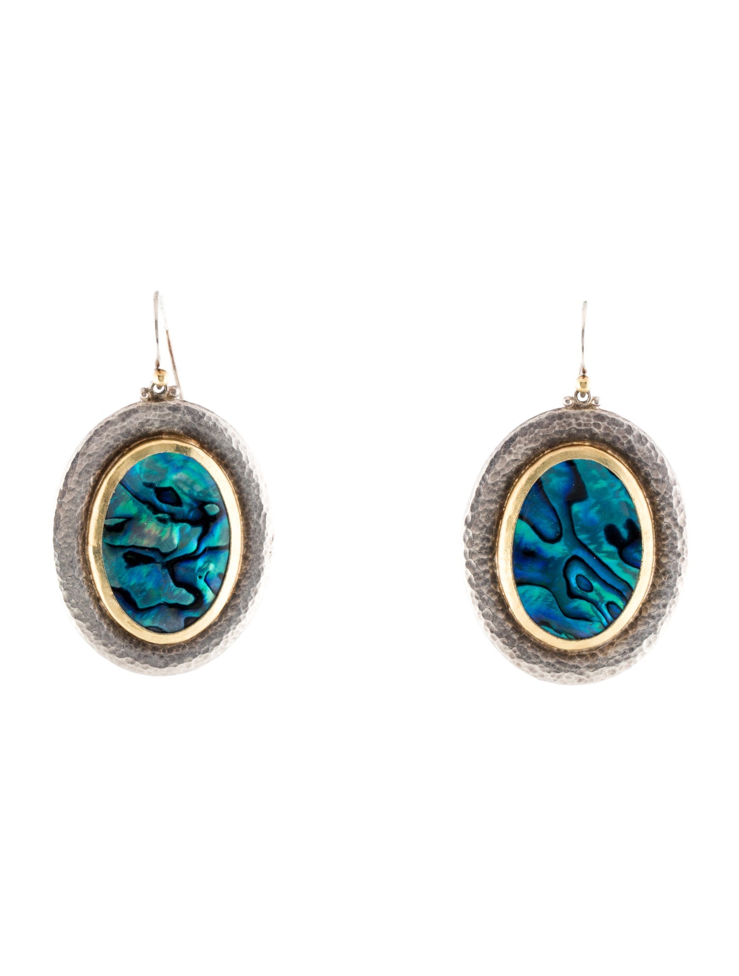 Gurhan Abalone & Resin Drop Earrings