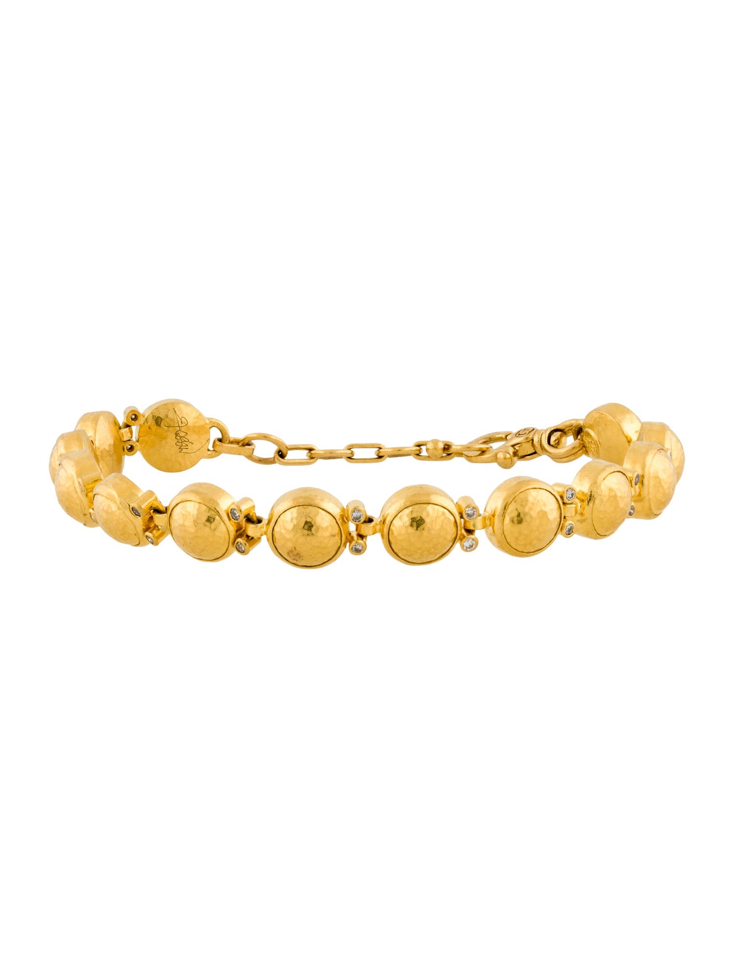 Gurhan 24K Diamond Amulet Bracelet