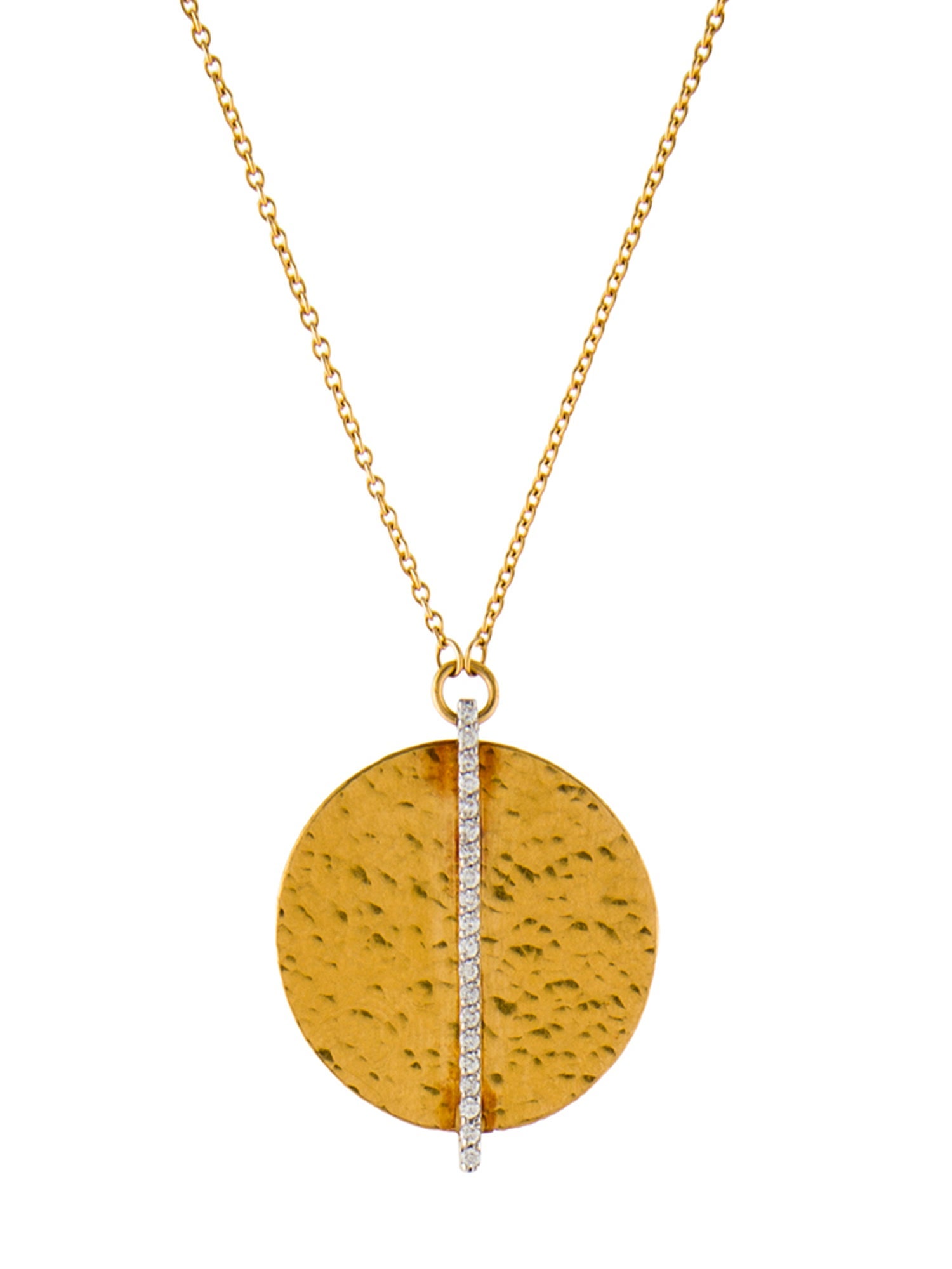 Gurhan Diamond Lush Round Pendant Necklace