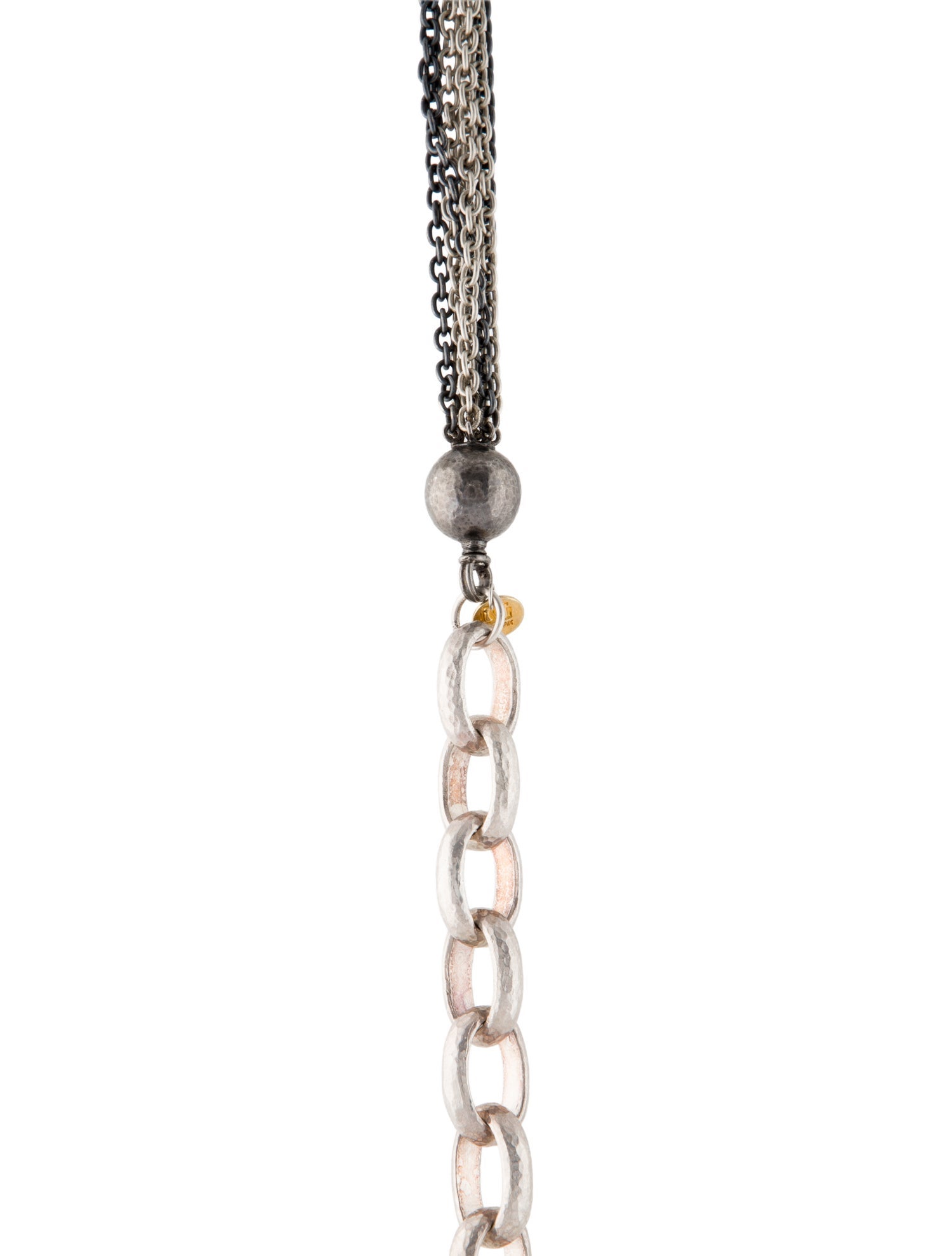 Gurhan Two-Tone Multistrand Chain Necklace