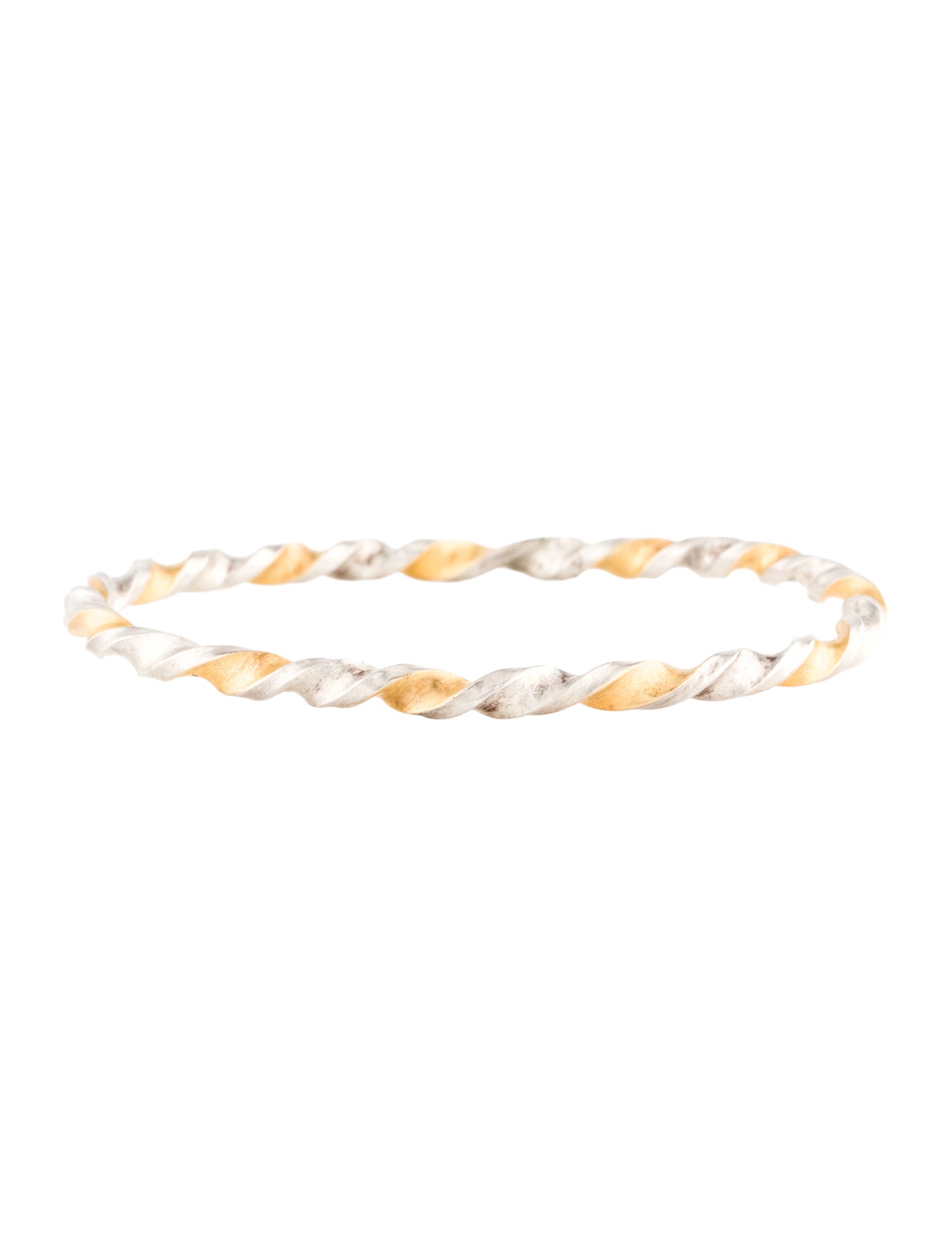 Gurhan Twisted Midnight Bangle Bracelet