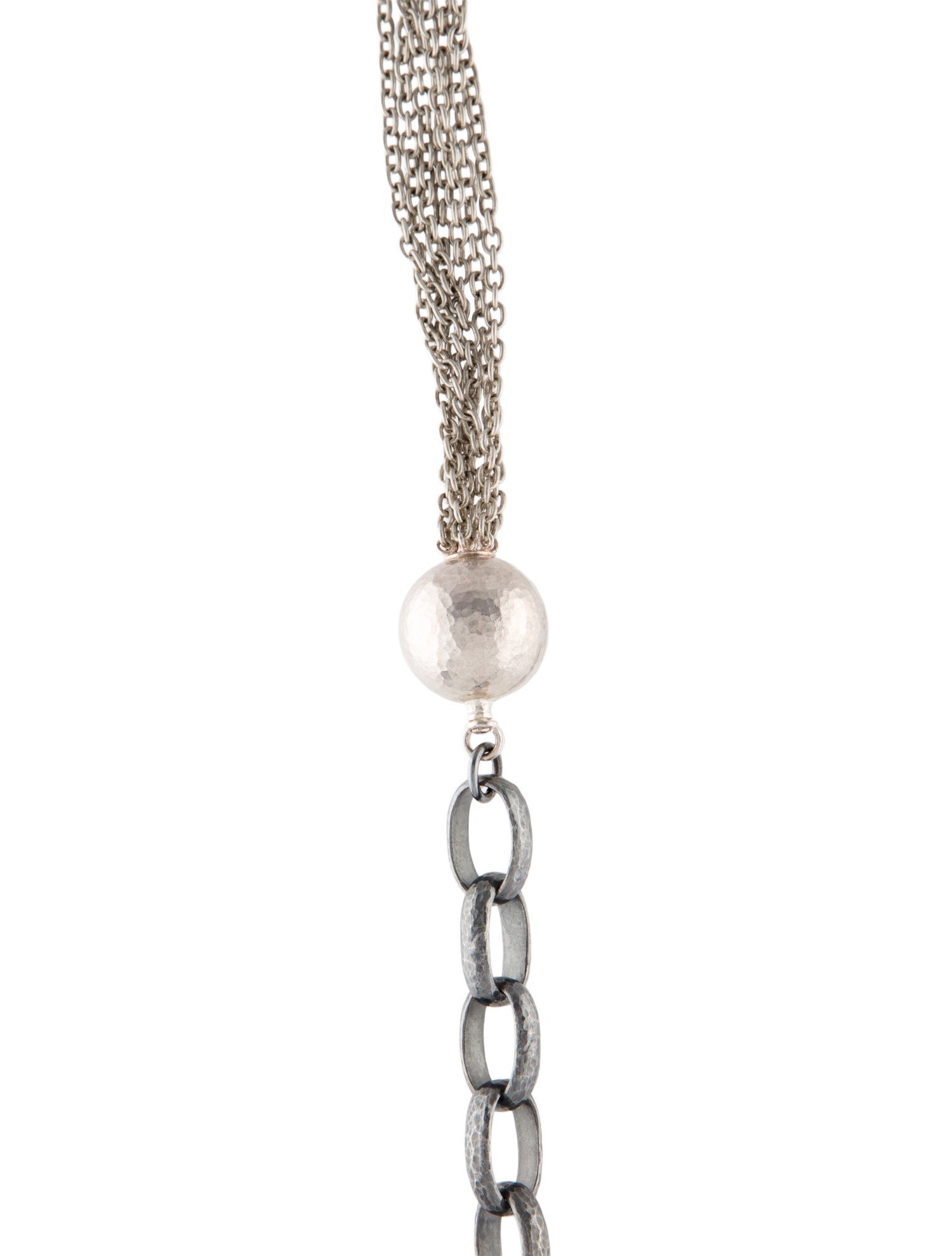 Gurhan Onyx Station Multi-strabnd Necklace