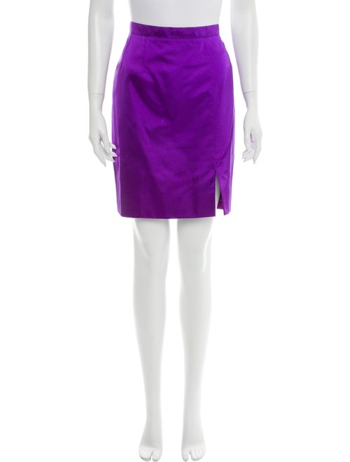 Guy Laroche Mini Skirt Purple