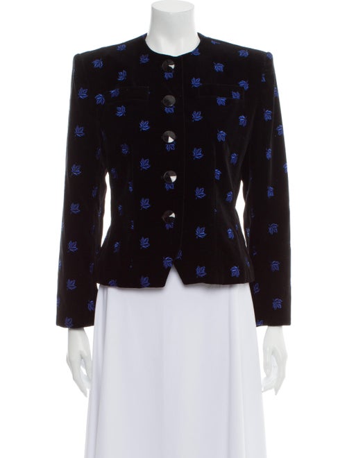 Guy Laroche Printed Evening Jacket Black