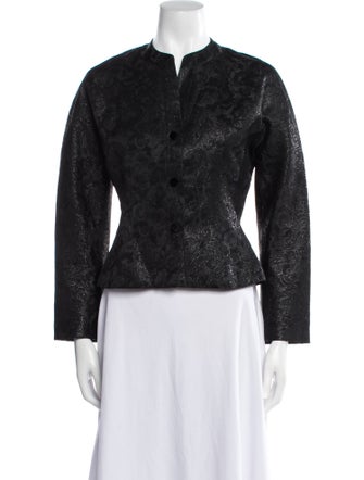 Guy Laroche Floral Print Evening Jacket