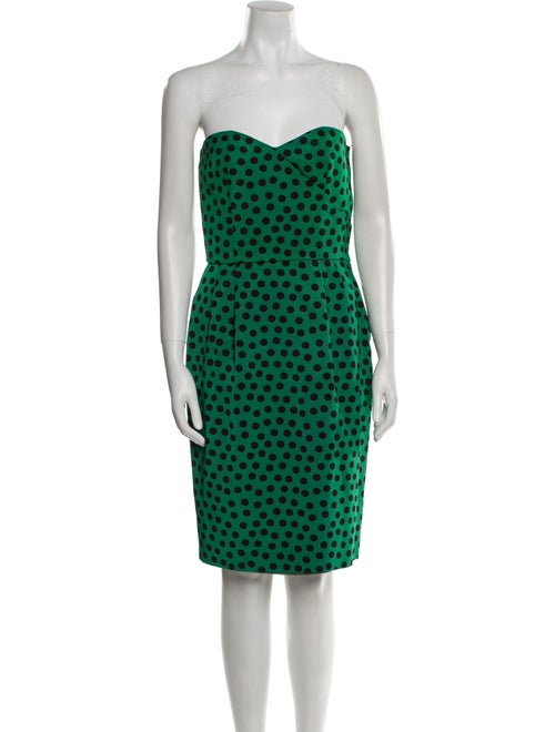 Guy Laroche Polka Dot Print Mini Dress