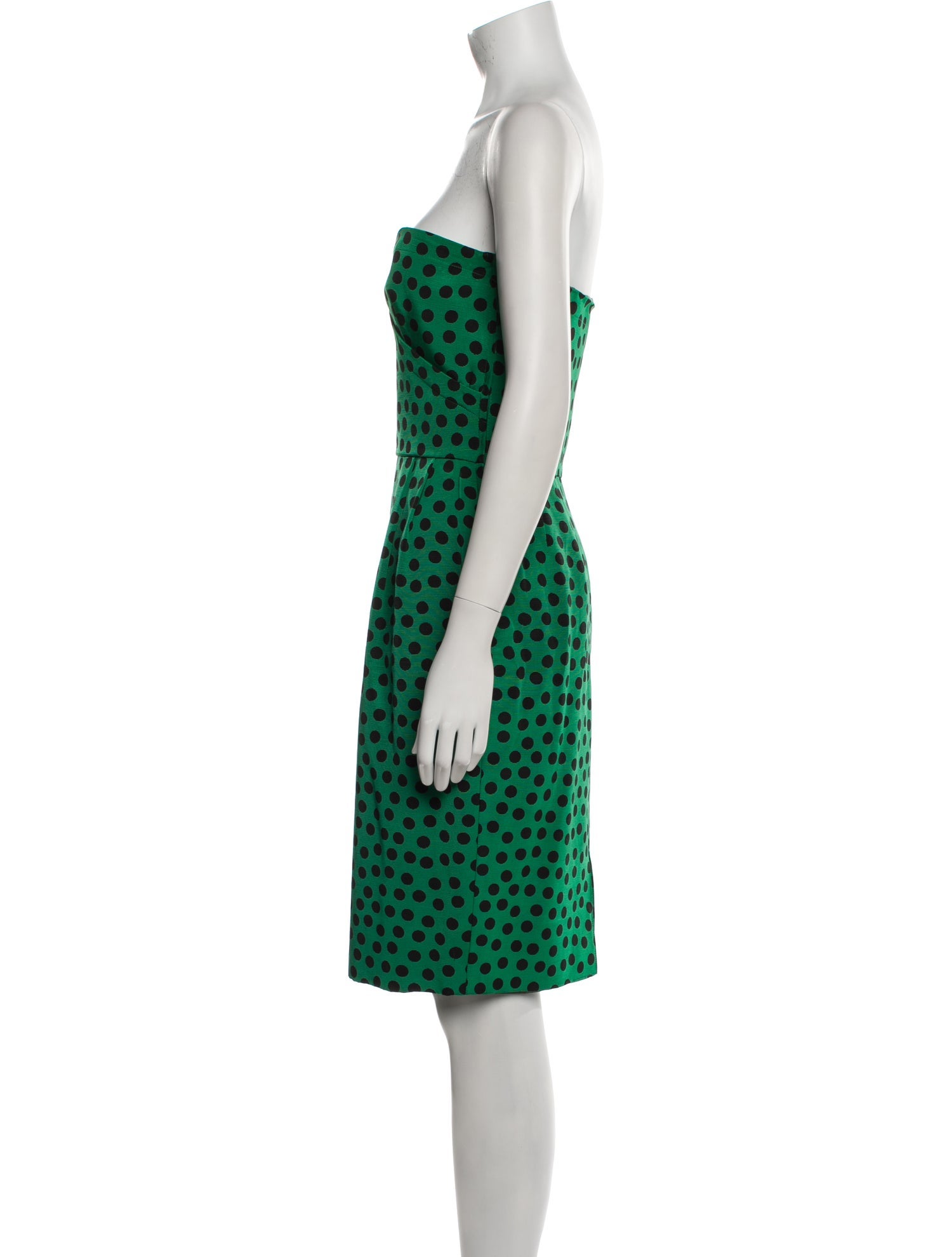 Guy Laroche Polka Dot Print Mini Dress