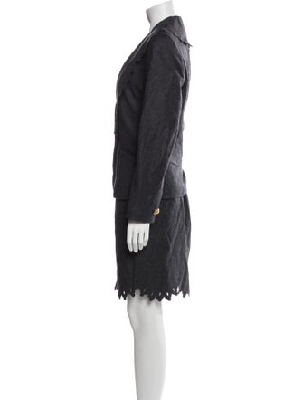Guy Laroche Wool Skirt Suit
