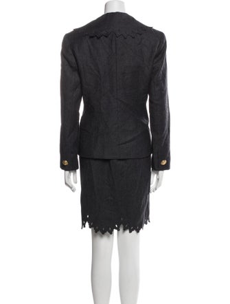 Guy Laroche Wool Skirt Suit