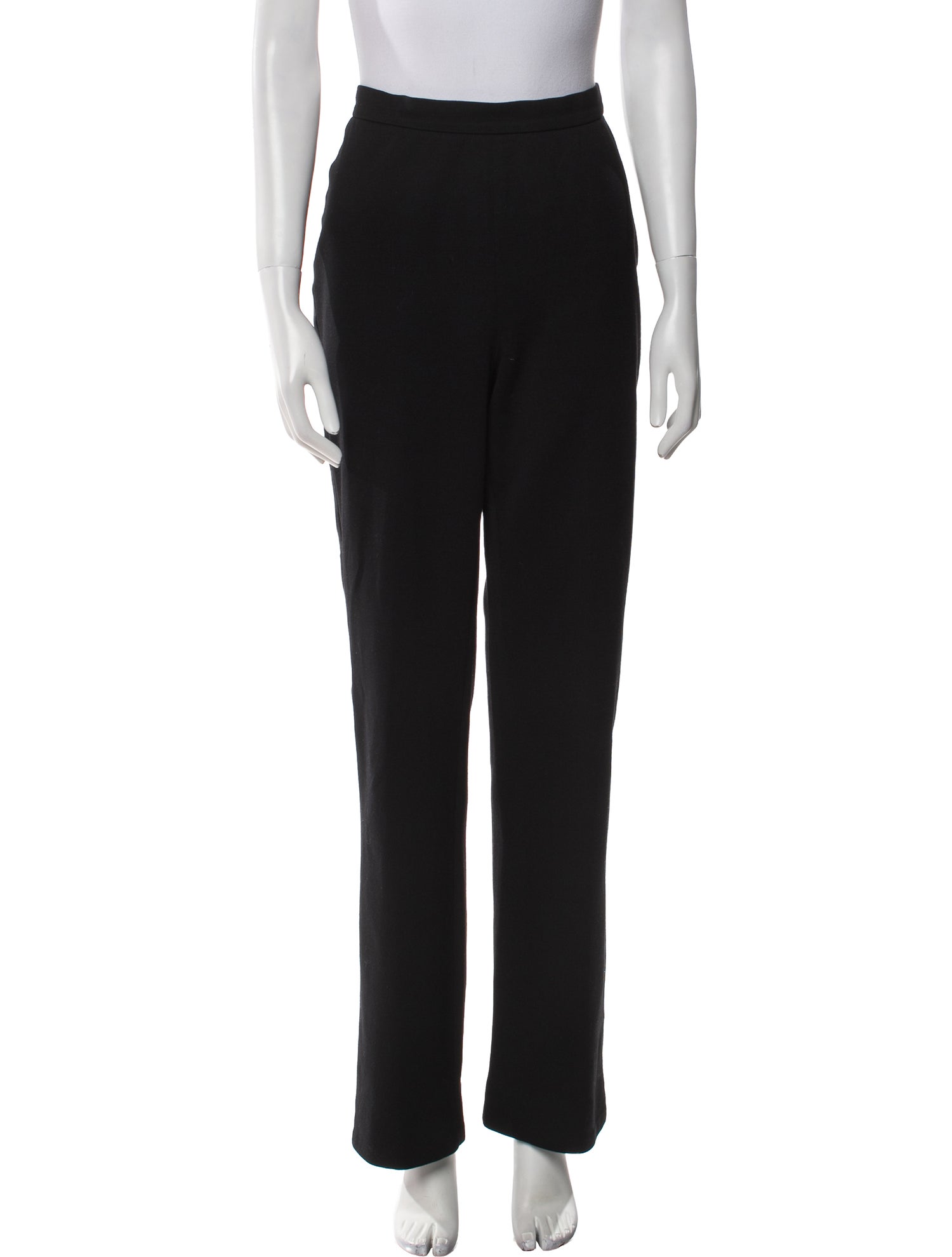 Guy Laroche Wool Straight Leg Pants
