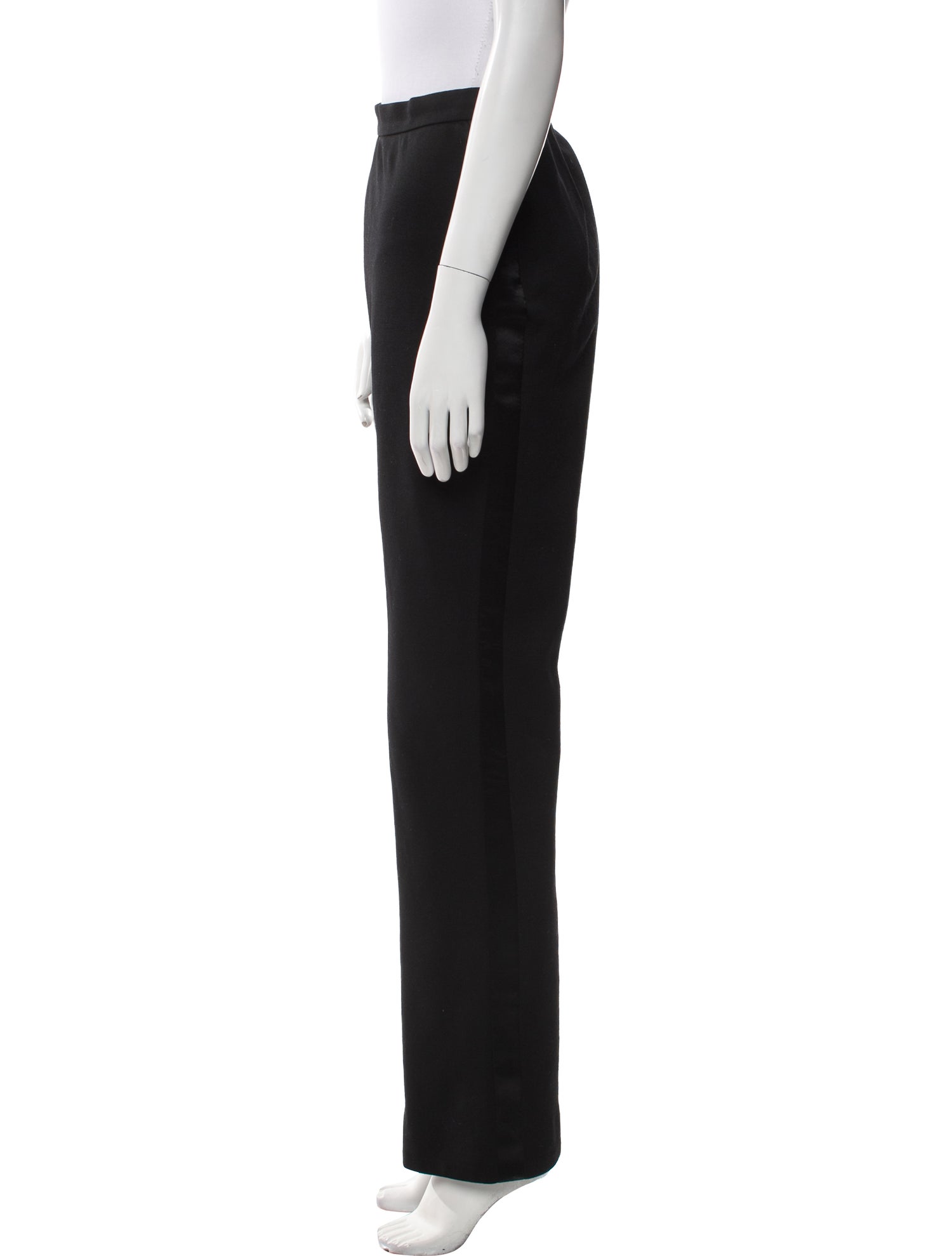 Guy Laroche Wool Straight Leg Pants