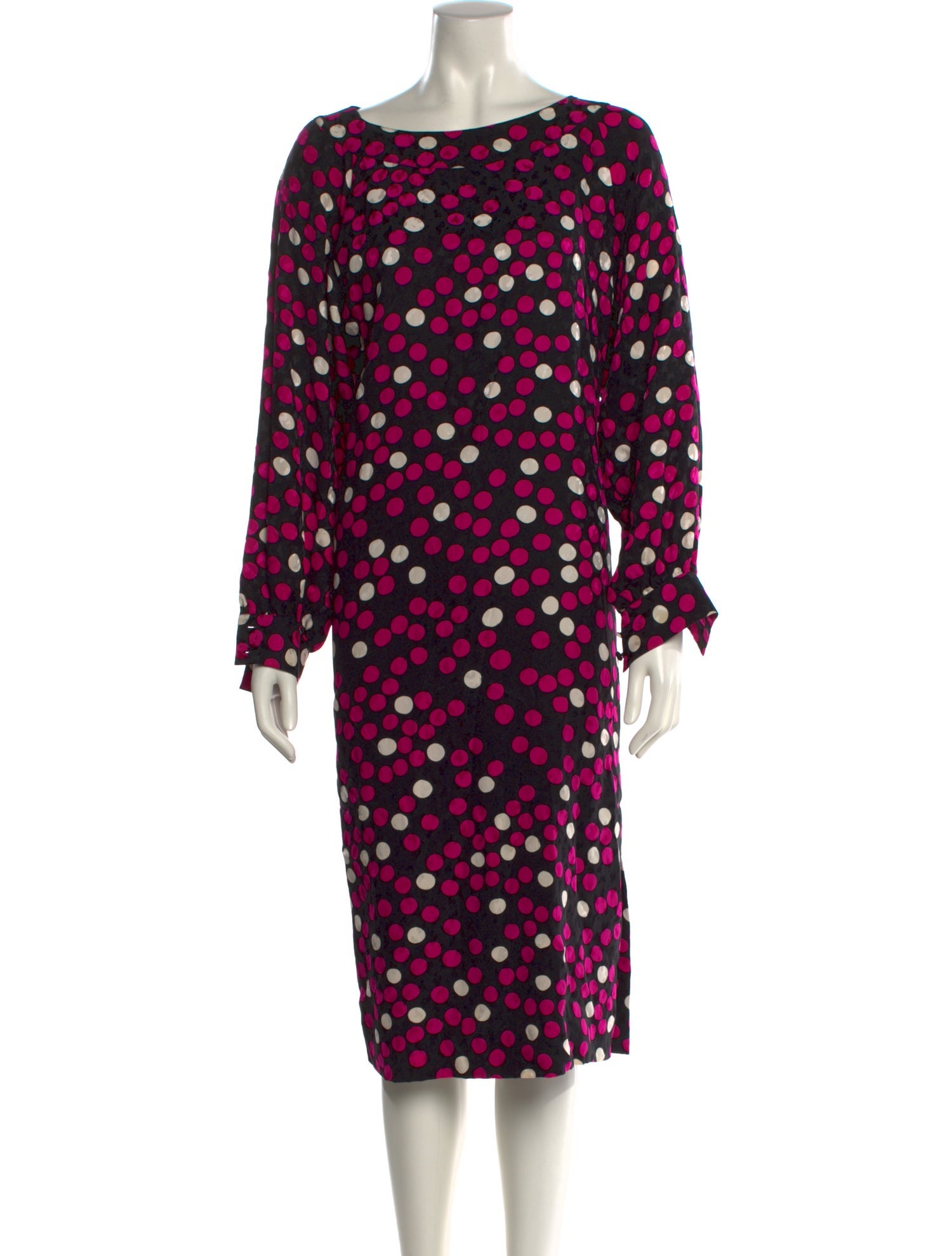 Guy Laroche Silk Midi Length Dress