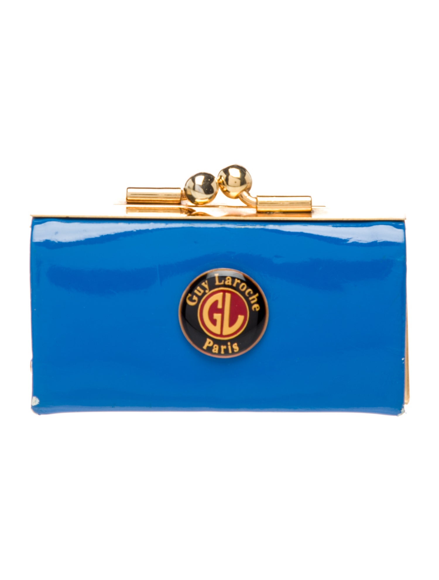 Guy Laroche Patent Leather Minaudière