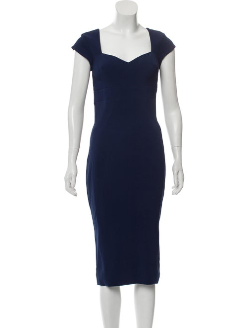 Gustavo Cadile Sheath Midi Dress
