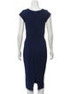 Gustavo Cadile Sheath Midi Dress