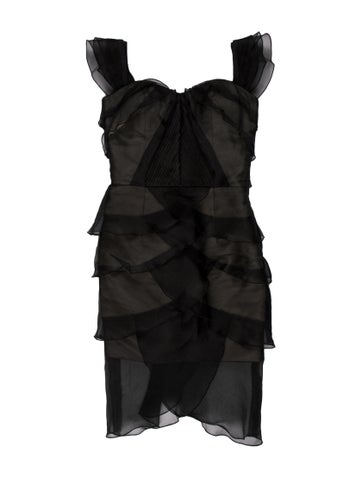 Gustavo Cadile Dresses Square Neckline Mini Dress M