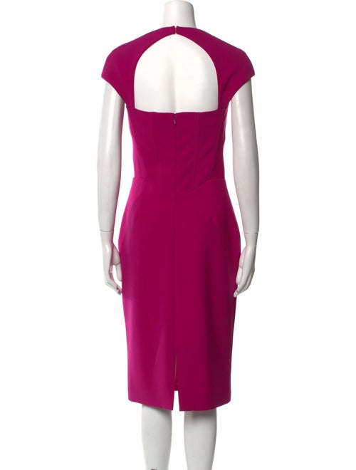 Gustavo Cadile Cowl Neck Midi Length Dress