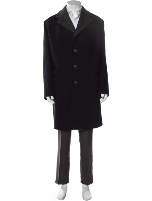 Gianni Versace Wool Coat Wool