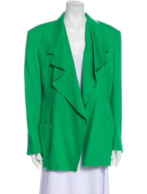 Gianni Versace Wool Blazer Wool
