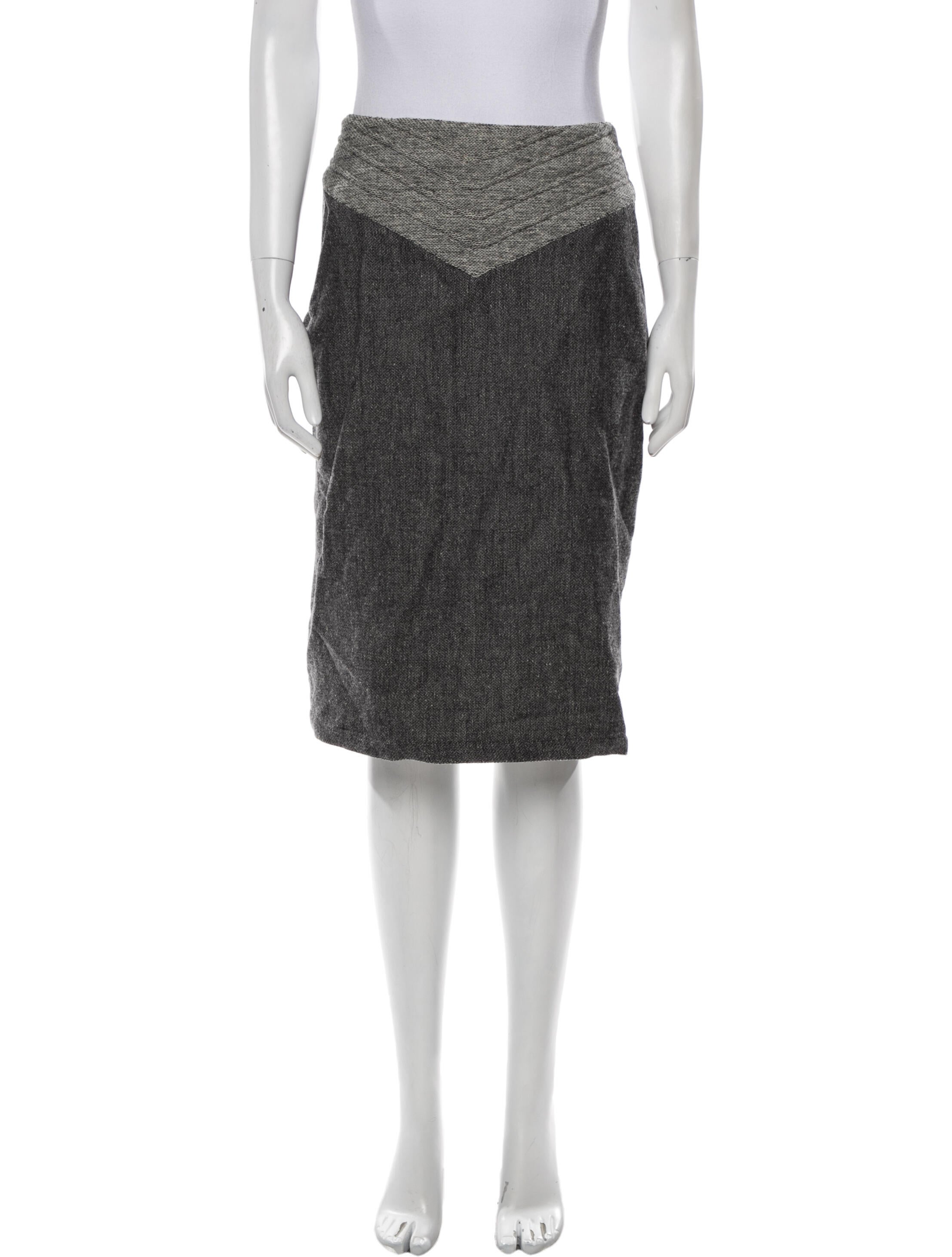 Gianni Versace Vintage Knee-Length Skirt