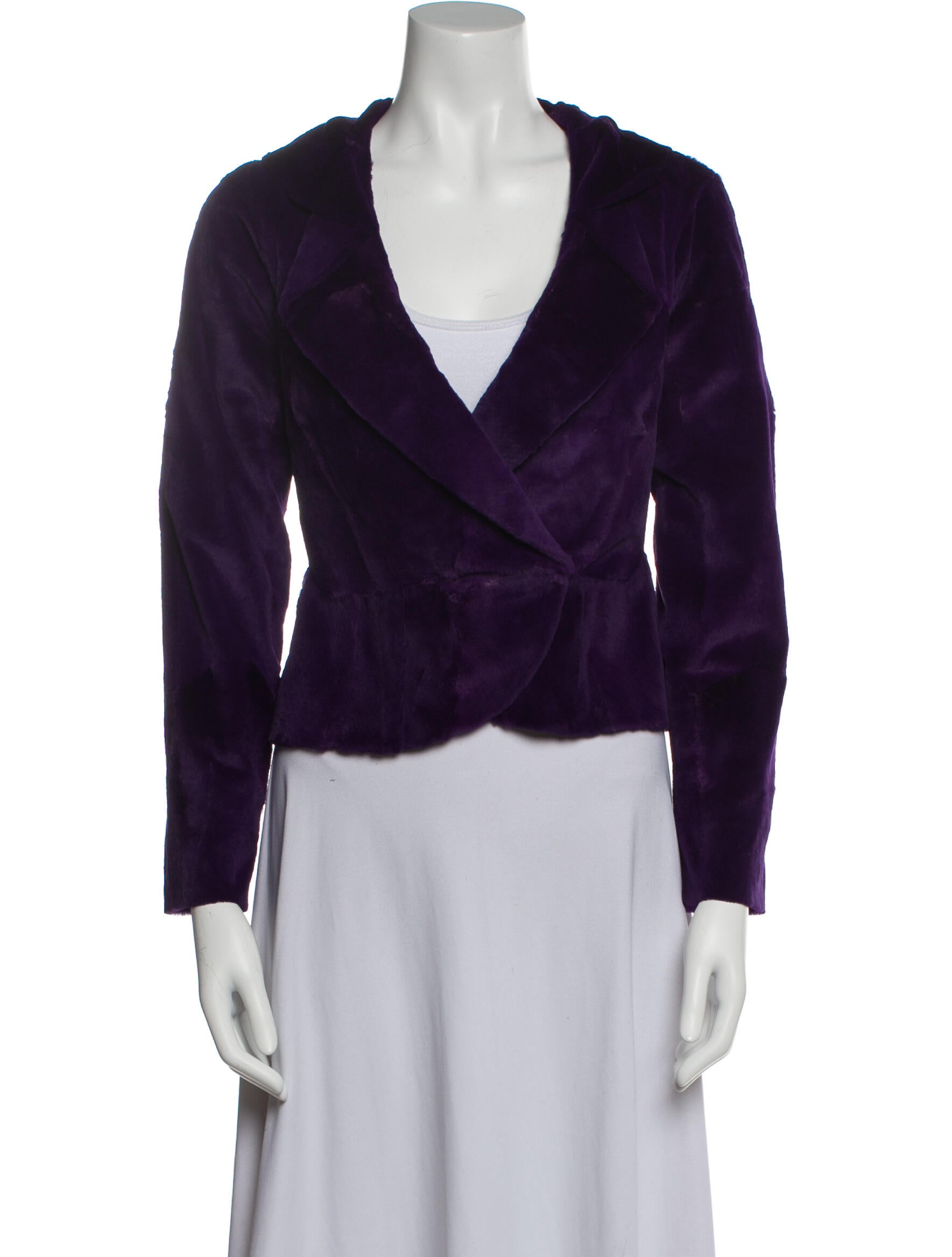 Gianni Versace Vintage 2000's Fur Jacket