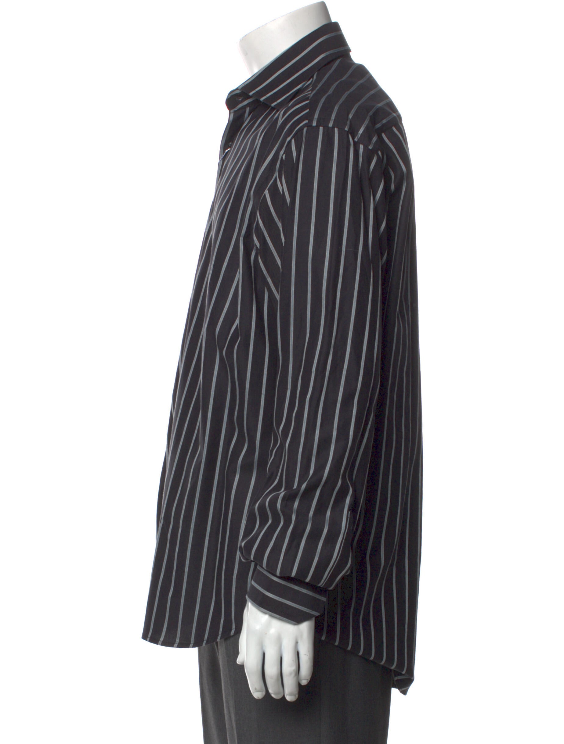 Gianfranco Ferre Striped Long Sleeve Shirt w/ Tags