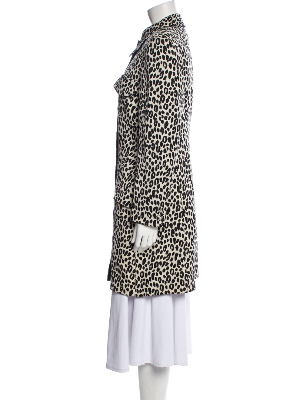 Gianni Versace Animal Print Coat - image 2