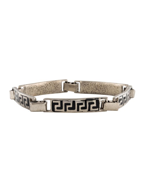 Gianni Versace Enamel Link Bracelet