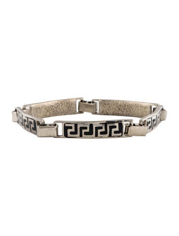 Gianni Versace Link Enamel Bracelet
