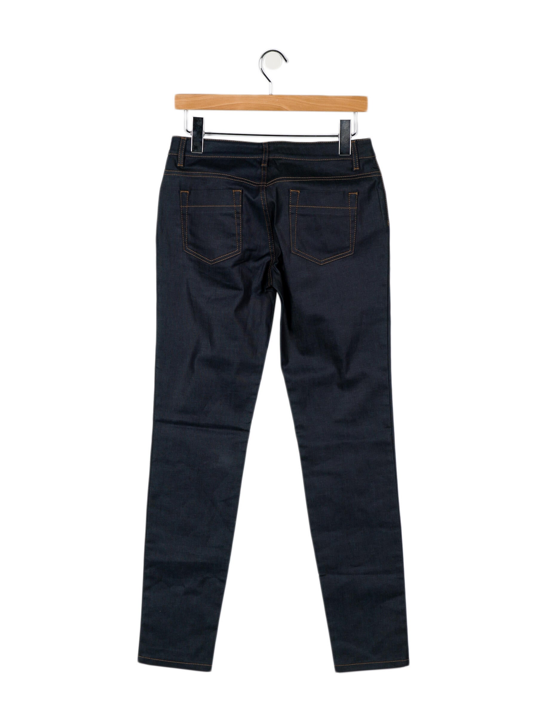 Gianni Versace Mid-Rise Skinny Leg Jeans