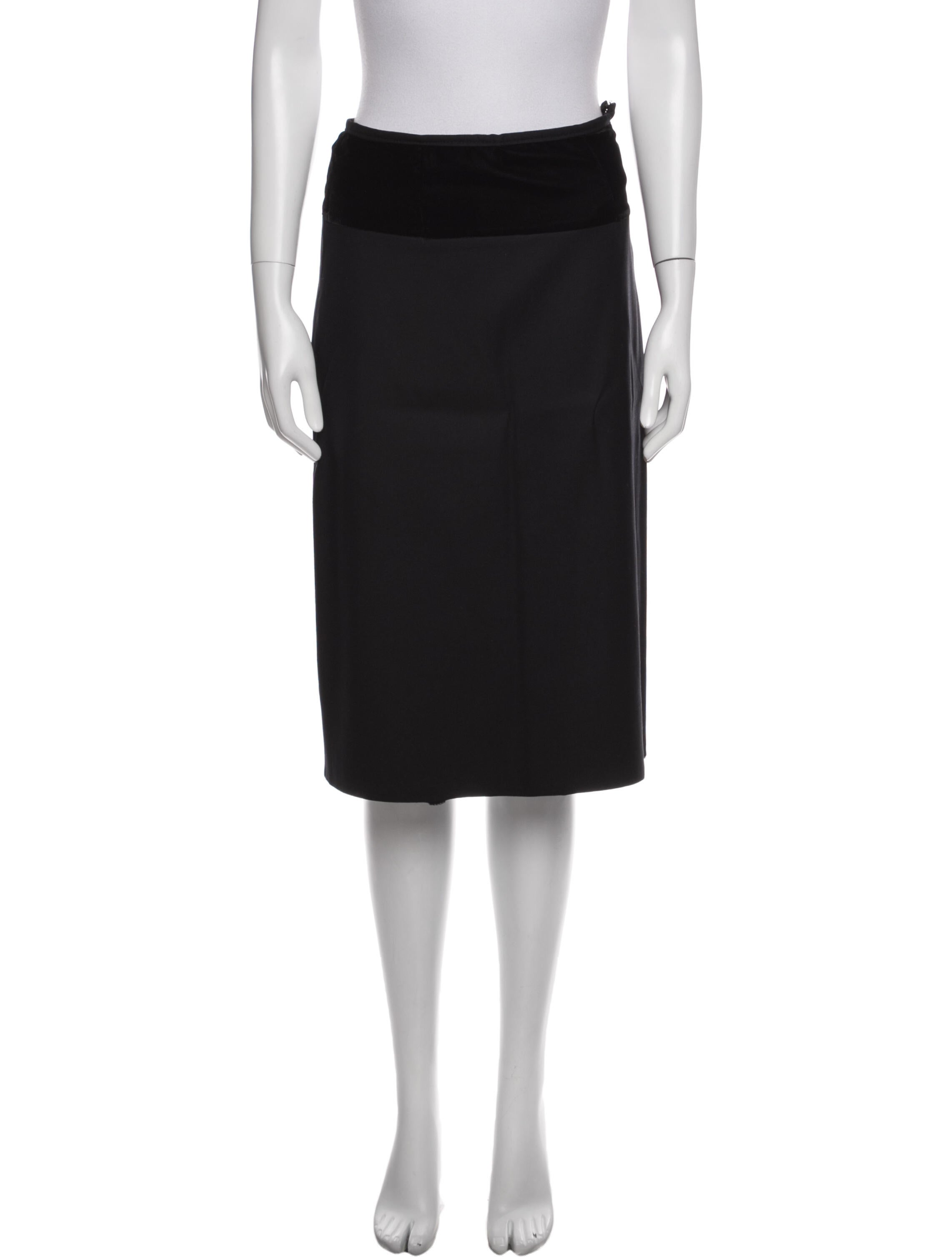 Gianni Versace Vintage Knee-Length Skirt