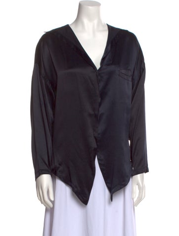 Gianni Versace Tops Vintage 1980's Blouse Us4, It40 | S
