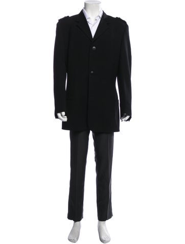 Gianni Versace Outerwear Vintage 1990's Overcoat XL