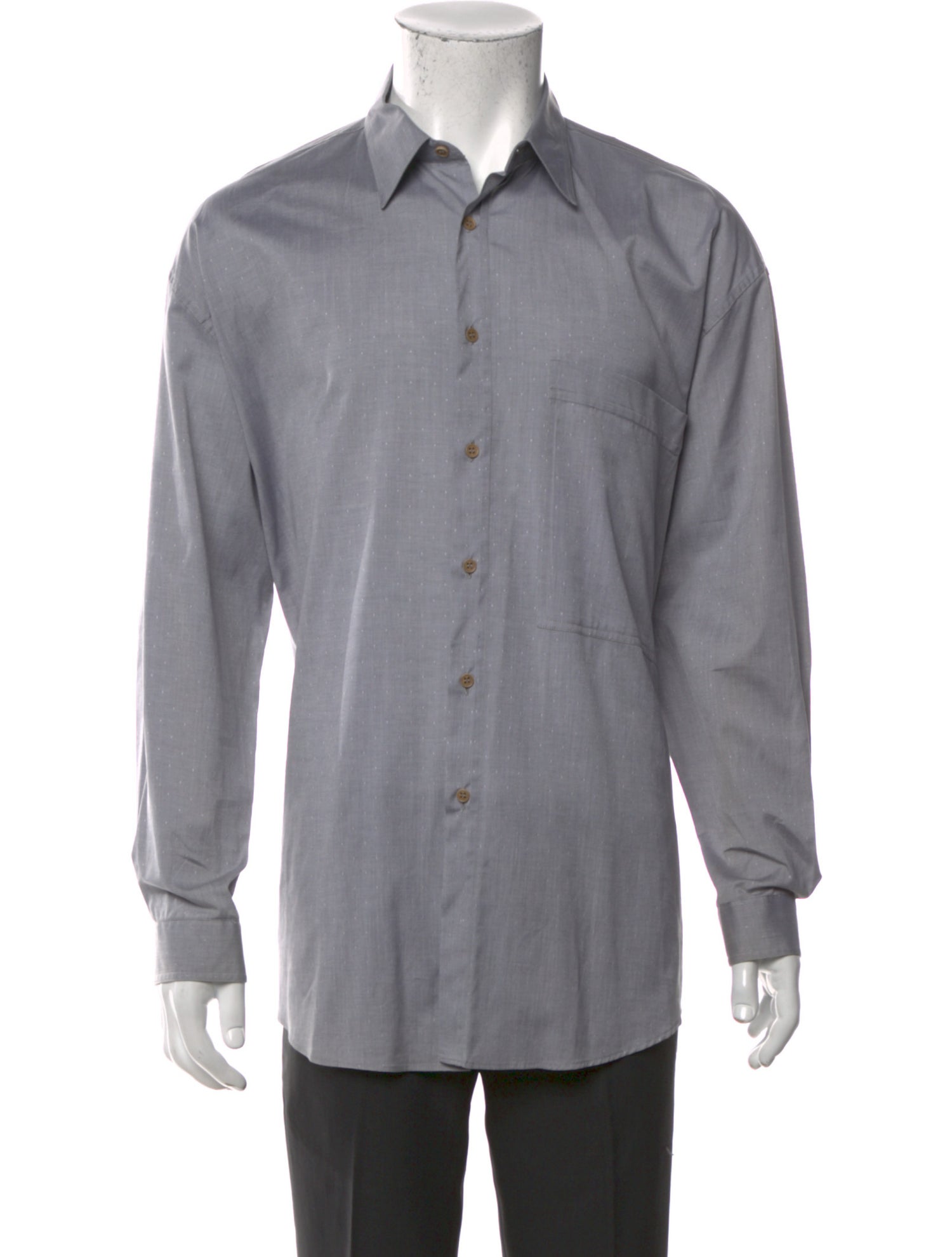 Gianni Versace Vintage 1980's Dress Shirt