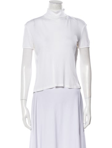 Gianni Versace Tops Vintage Turtleneck T-Shirt Us8, It44 | M