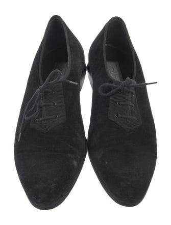 Gianni Versace Suede Oxfords