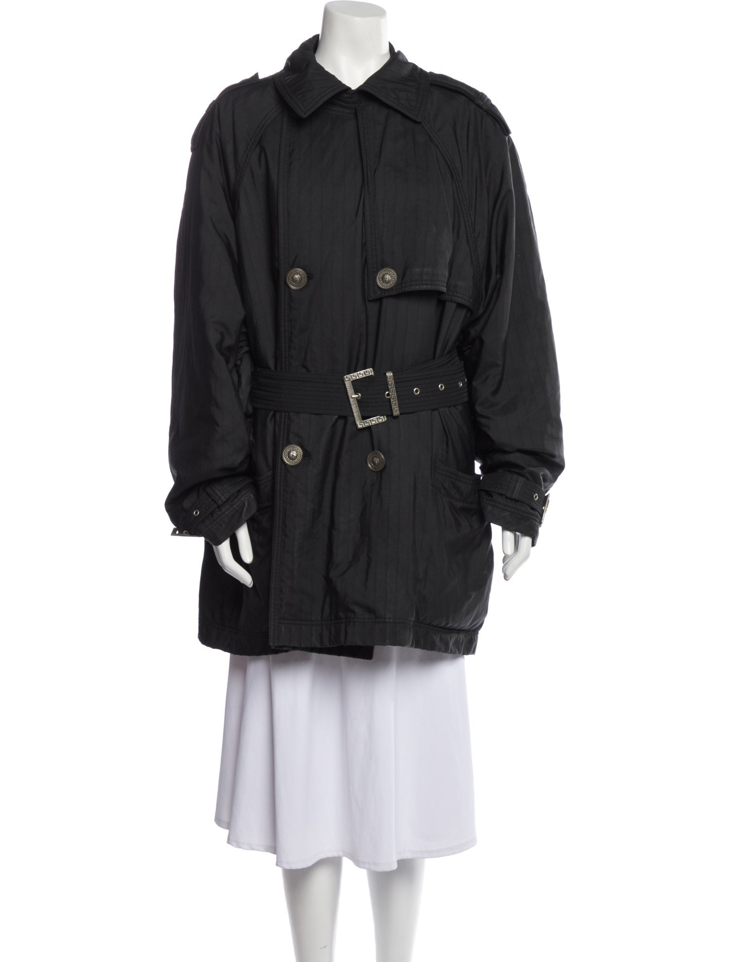 Gianni Versace Vintage Late 1980's - Early 1990's Trench Coat