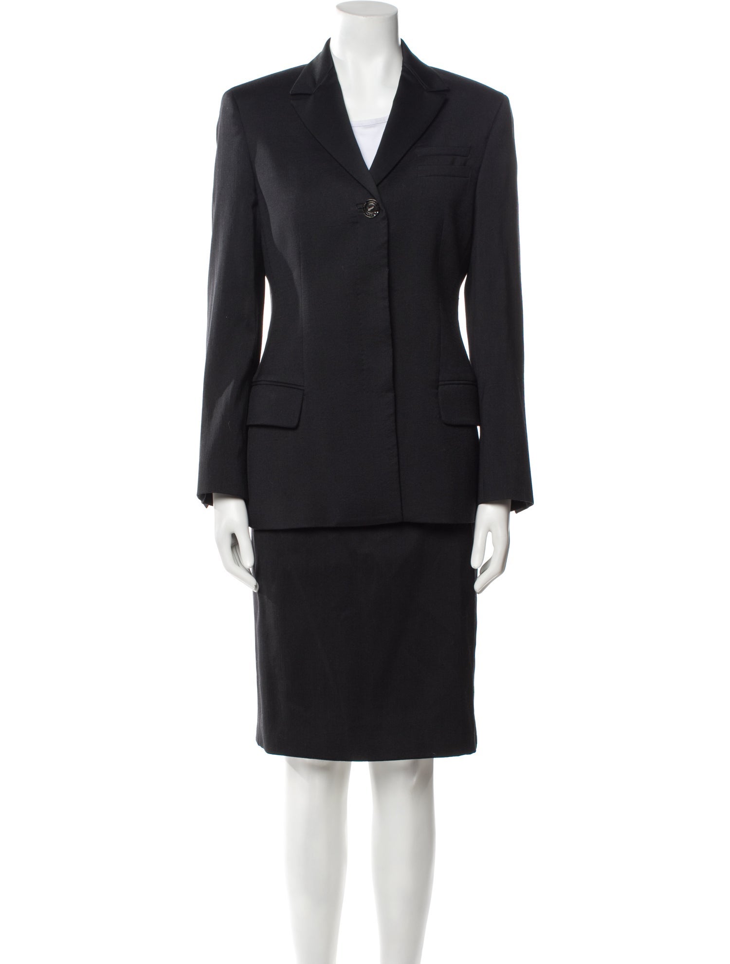 Gianni Versace Vintage Late 1990's - Early 2000's Skirt Suit