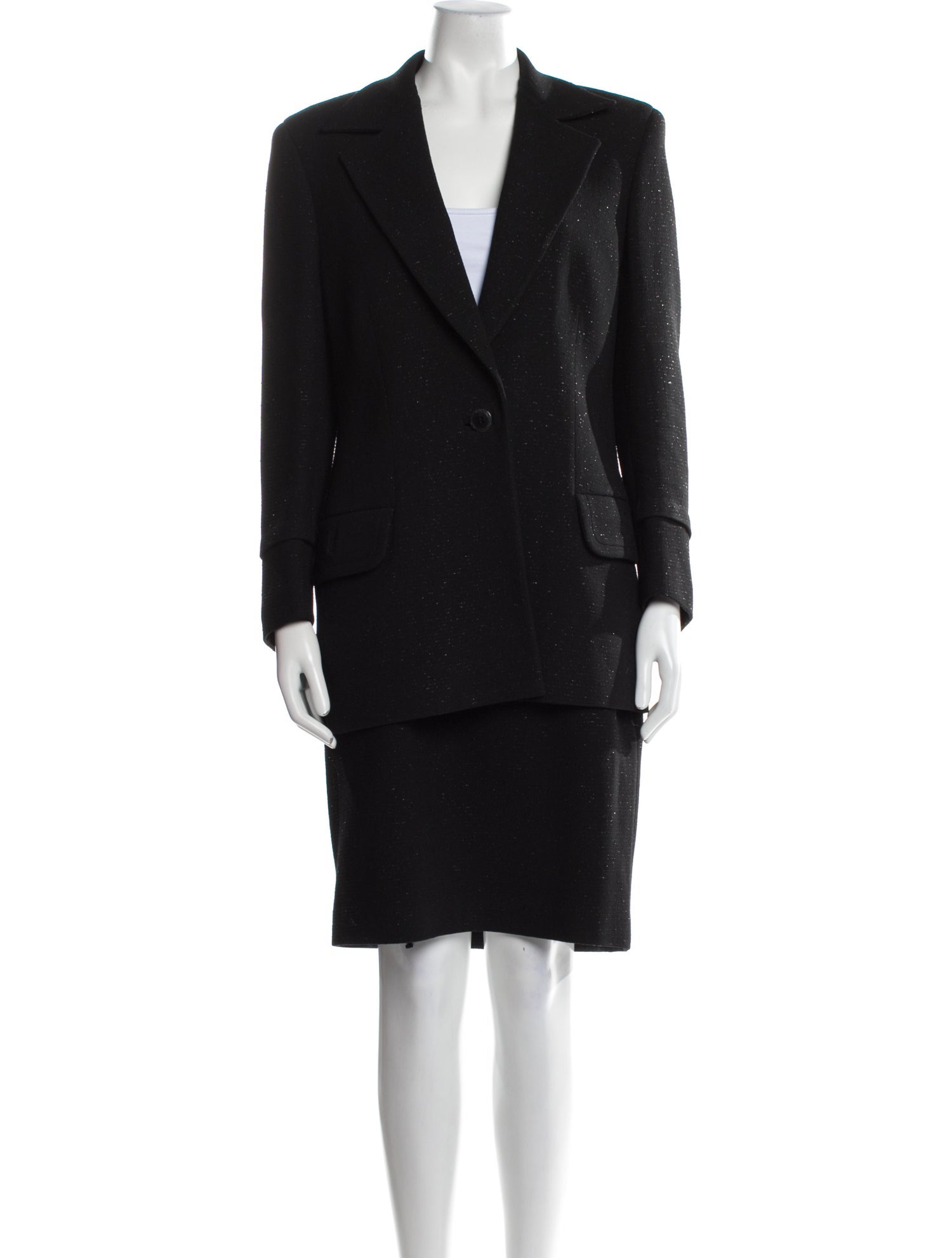 Gianni Versace Vintage Late 1990's - Early 2000's Skirt Suit