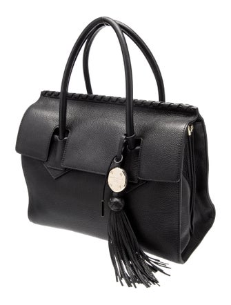 Gianni Versace Leather Top Handle Bag