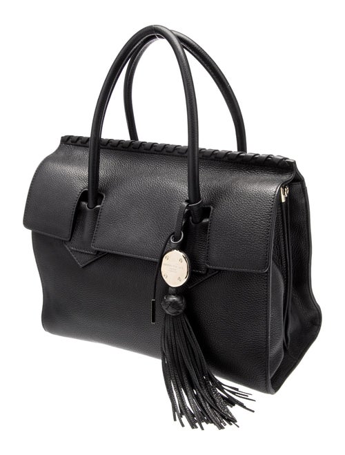 Gianni Versace Leather Top Handle Bag