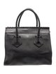 Gianni Versace Leather Top Handle Bag