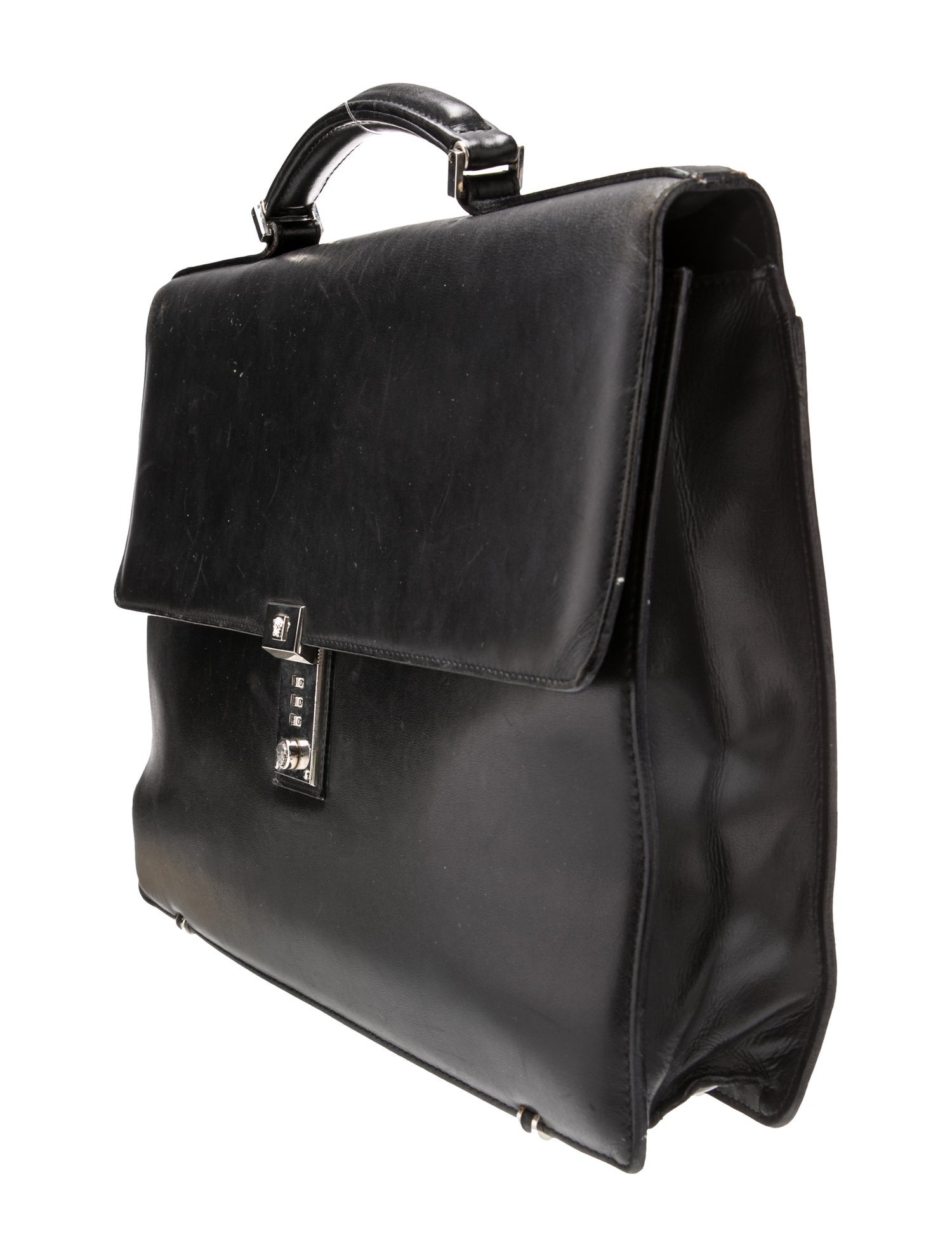 Gianni Versace Medusa Briefcase Vintage