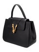 Gianni Versace Leather Top Handle Bag