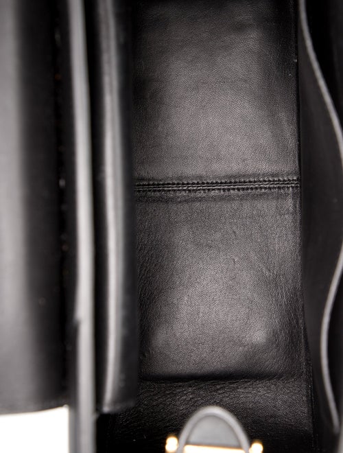 Gianni Versace Leather Top Handle Bag