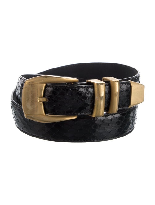 Gianni Versace Python Waist Belt