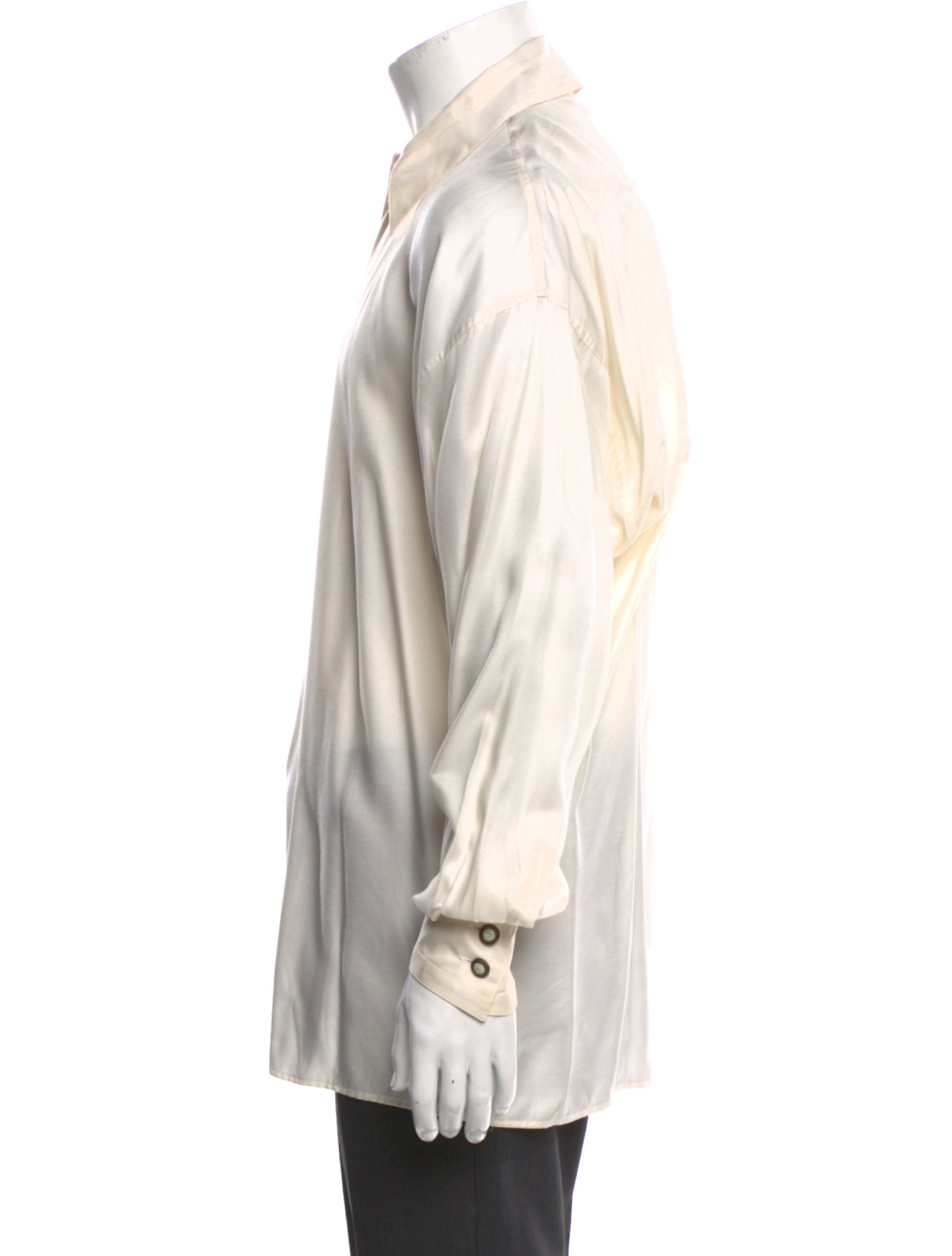 Gianni Versace Medusa Insignia Long Sleeve Shirt